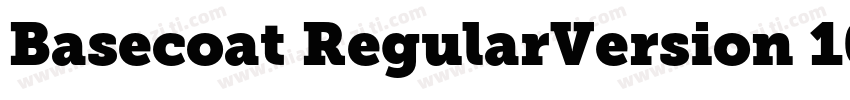 Basecoat RegularVersion 1000字体转换